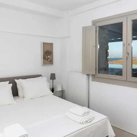 Expansive Cliffside Villa In Mykonos With Horizon Views