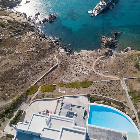 Expansive Cliffside Villa In Mykonos With Horizon Views Villa Ornos (Mykonos)